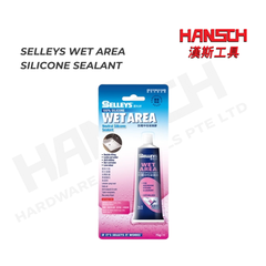 Selleys Wet Area Silicone Sealant White – Waterproof & Mould Resistant Neutral Cure Silicone for Bathroom & Kitchen 湿区防水防霉中性硅酮密封胶