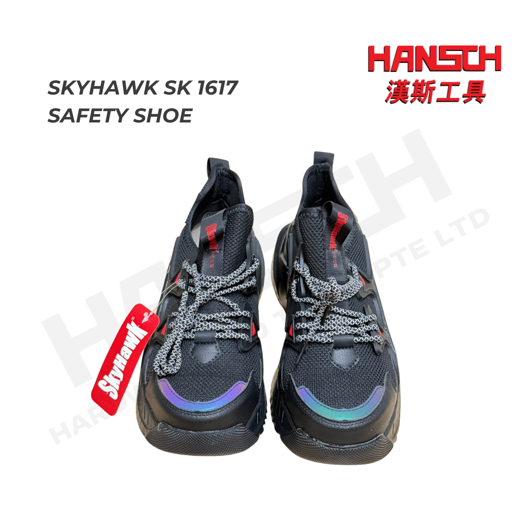 SkyHawk SK1617 Lightweight Steel Toe Safety Shoes Industrial Footwear 防滑钢包头安全鞋