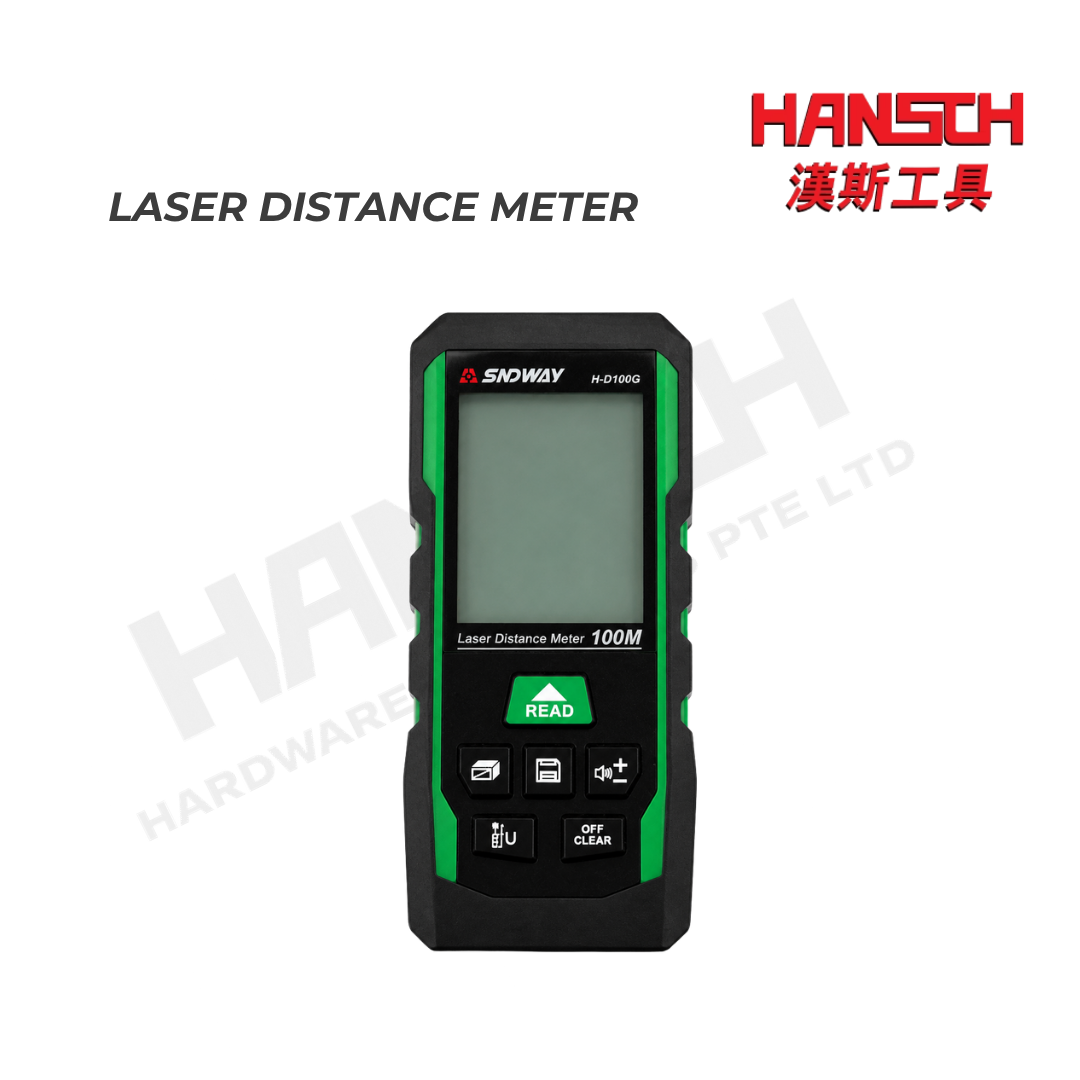 SNDWAY H-D100G 100M Green Laser Distance Meter with Electronic Level 激光测距仪水平仪