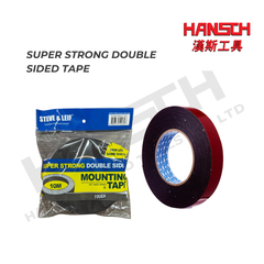 STEVE & LEIF SL-4432 Super Strong Double-Sided Tape (24mm X 10m) 室内外通用强力固定胶带