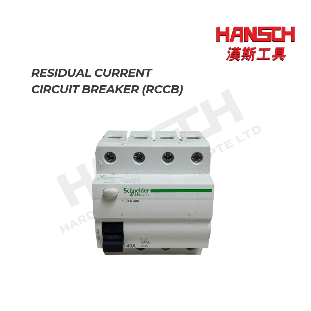 Schneider Electric ID K Residual current circuit breaker (RCCB) 漏电断路器