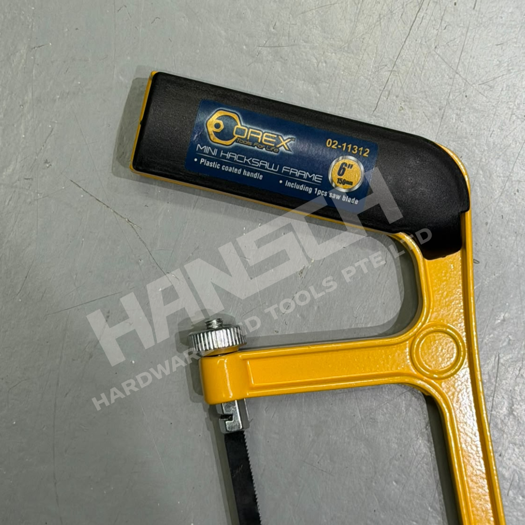 OREX 6" Mini Hacksaw Frame Compact Metal Cutting Hand Saw 6英寸迷你钢锯架