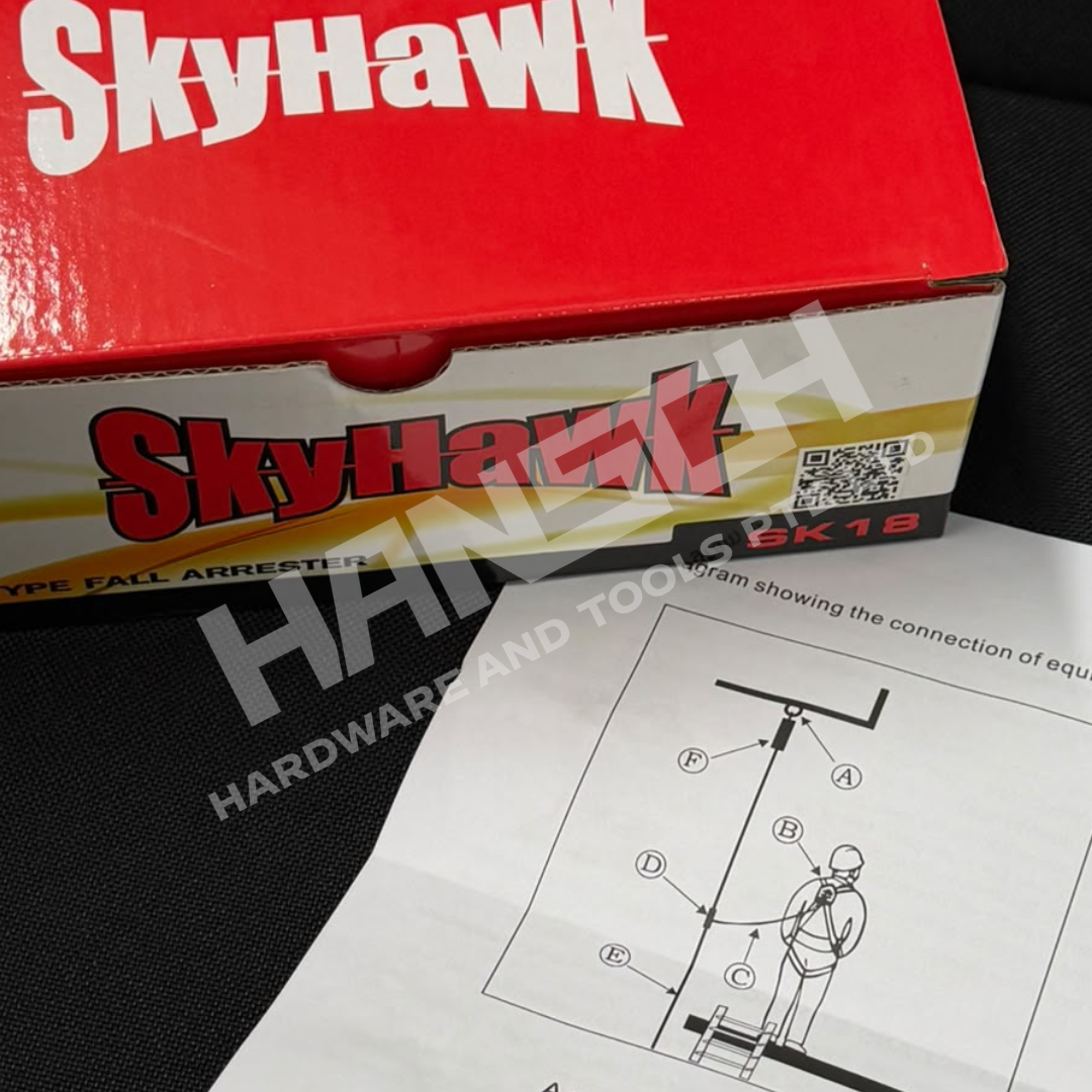 Skyhawk SK18 Fall Arrester Fall Protection Safety Device 高空安全防坠器