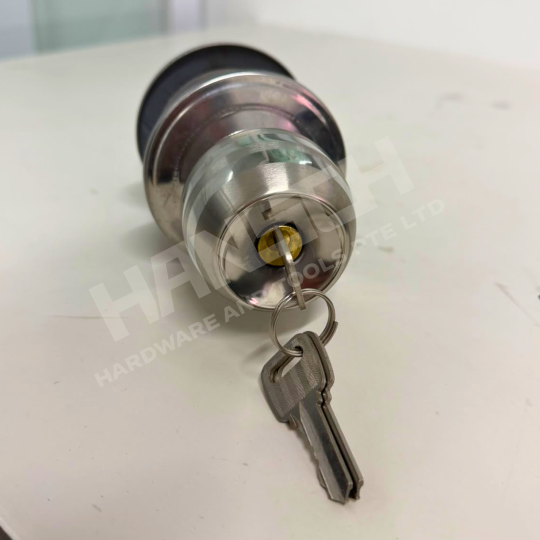 Spherical Doorknob Lock Set with Keys 圆球门把手锁