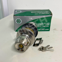 Spherical Doorknob Lock Set with Keys 圆球门把手锁