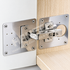 Stainless Steel Cabinet Door Hinge Repair Plate 橱柜铰链修复加固板