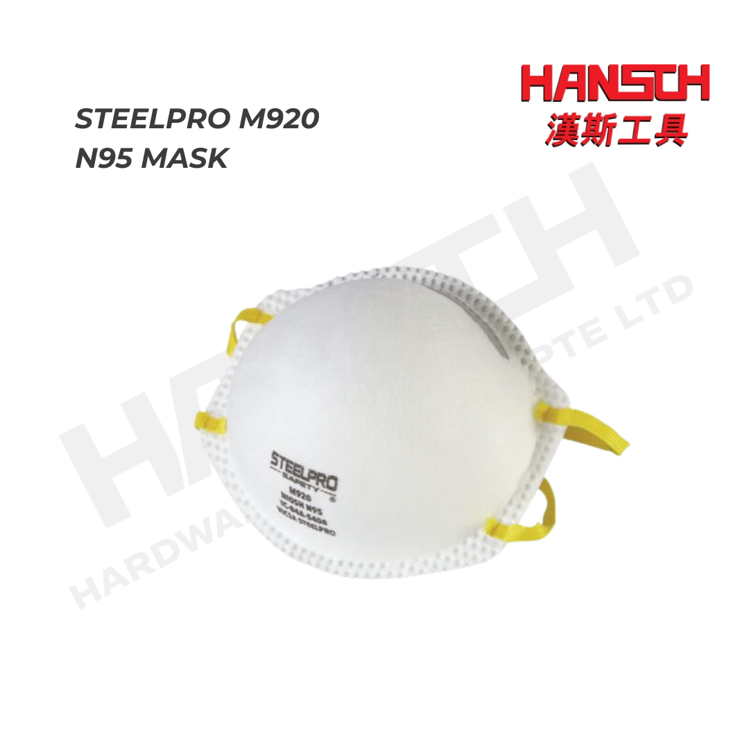 SteelPro M920 N95 Particulate Respirator Disposable Mask 一次性颗粒物防护口罩