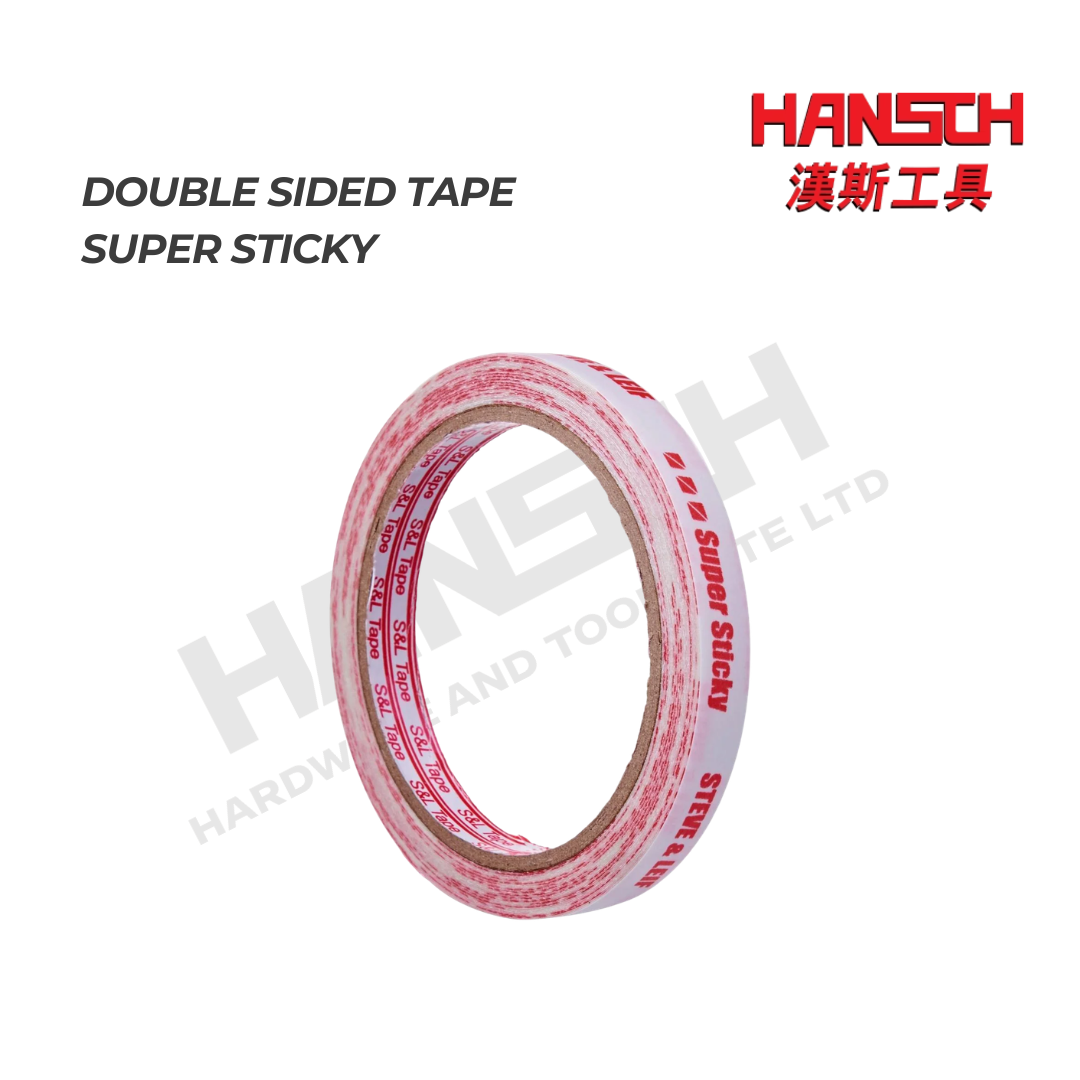 Steve & Leif Super Sticky Double-Sided PE Foam Tape – Extra Heavy Duty Industrial Mounting Tape 超强力双面PE泡棉胶带