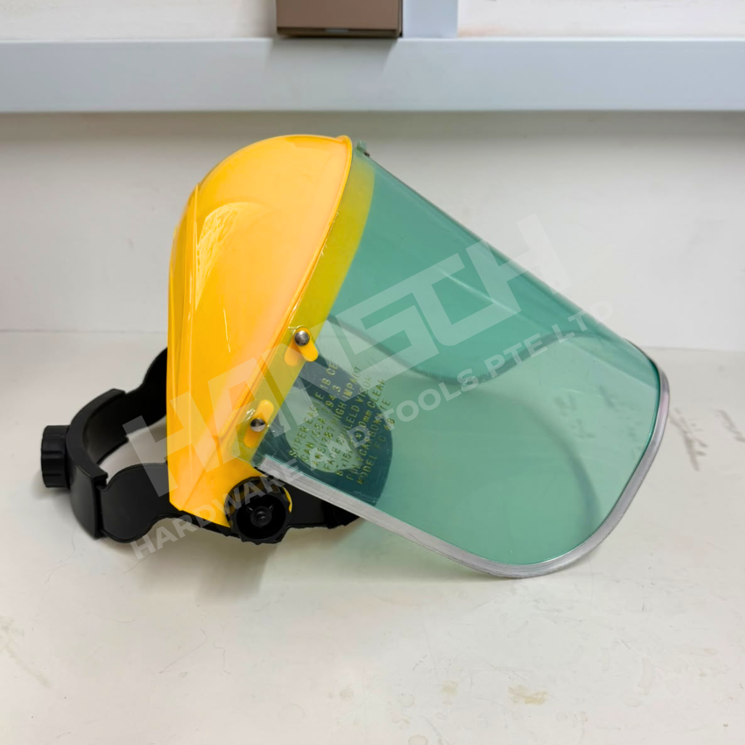 Super Eagle Industrial Safety Face Shield with Visor & Adjustable Headgear 工业防护面罩