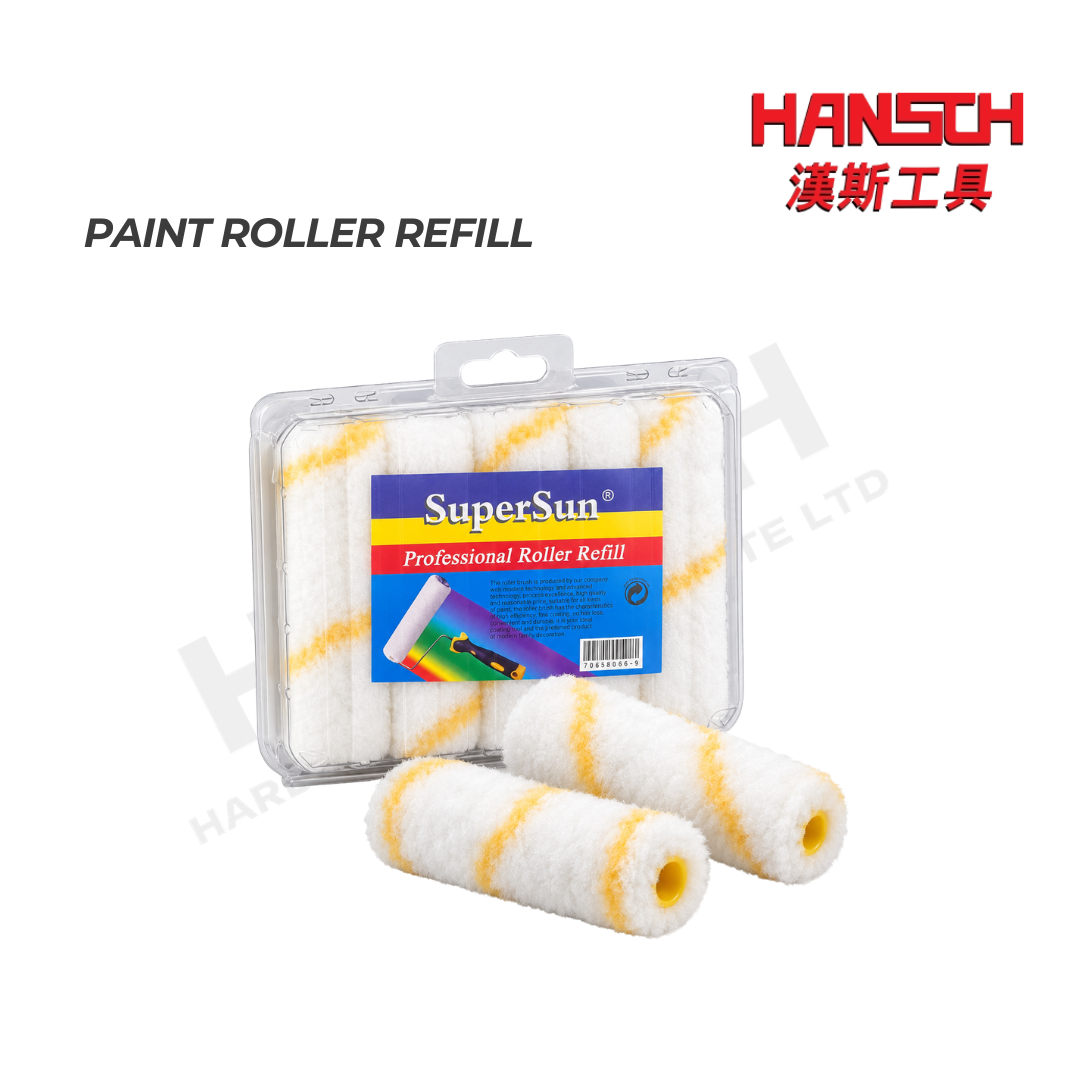 SuperSun Professional Paint Roller Refill Sleeves 专业油漆滚筒替换芯