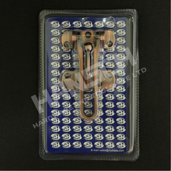 Swing Bar Door Security Guard Latch Safety Door Lock 摆臂式防盗门扣