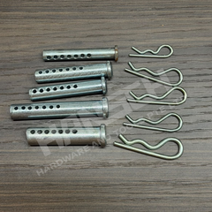 Tiller Tine Pin with R-Clip 旋耕机刀齿固定插销配R型卡销