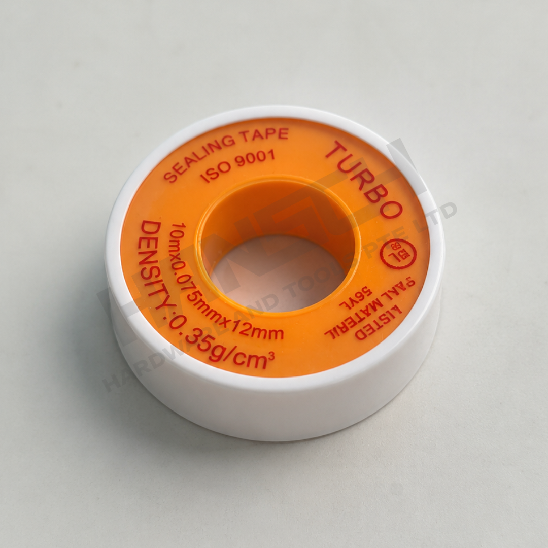 TURBO  Seal Tape 12mm x 10m Plumbing Pipe Sealing Tape 水管螺纹密封胶带