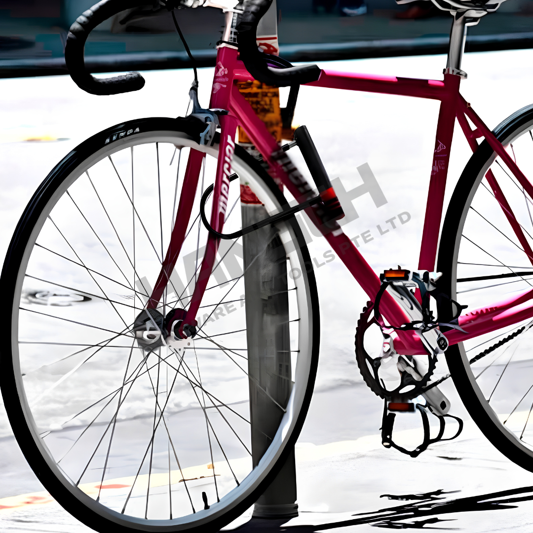 U-Type Bicycle Lock (Model 212A) with Keys & Mounting Bracket U型自行车防盗锁