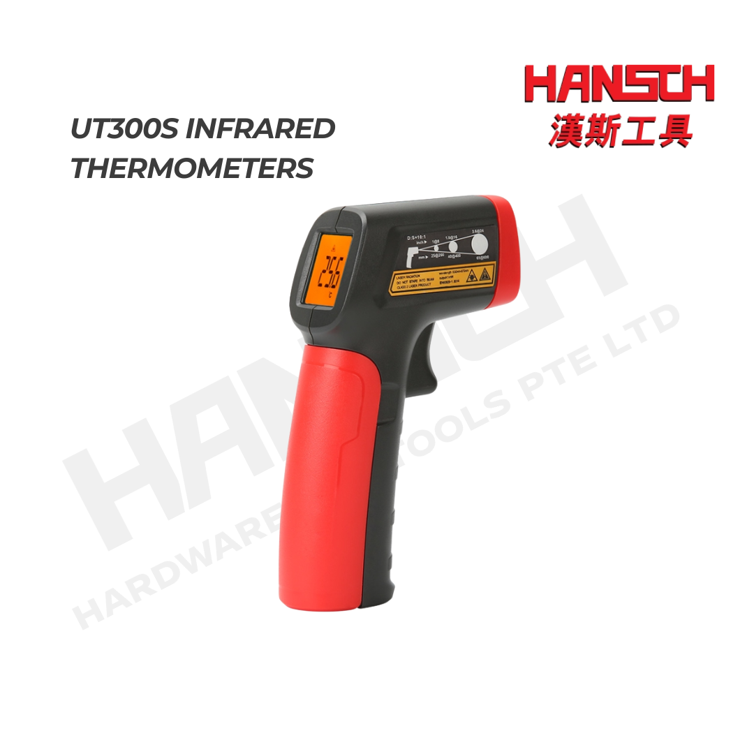 UNI-T Infrared Thermometer UT300S non-contact temperature measuring tool 红外线  非接触式工业温度计