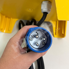 VOX Industrial 4-Way Portable Distribution Box with Safety Mark Approved ELCB, 16A IP44 Weatherproof Sockets & Plug 工业级四路便携式配电箱