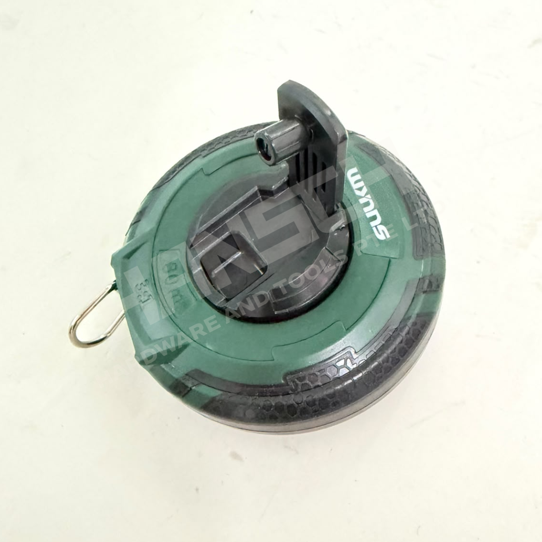 Wynn's 30030 Long Steel Measuring Tape 快速回卷手摇测量尺