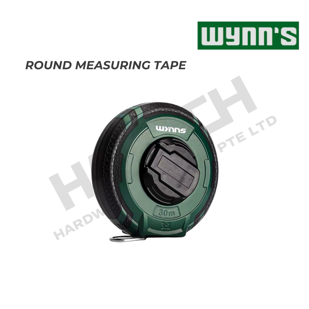 Wynn's 30030 Long Steel Measuring Tape 快速回卷手摇测量尺
