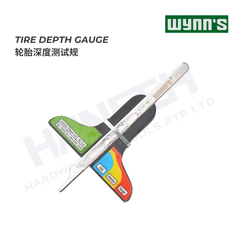WYNN'S  Tire Depth Gauge 0–30mm | Precision Tyre Wear Measuring Tool  (轮胎深度测试规)