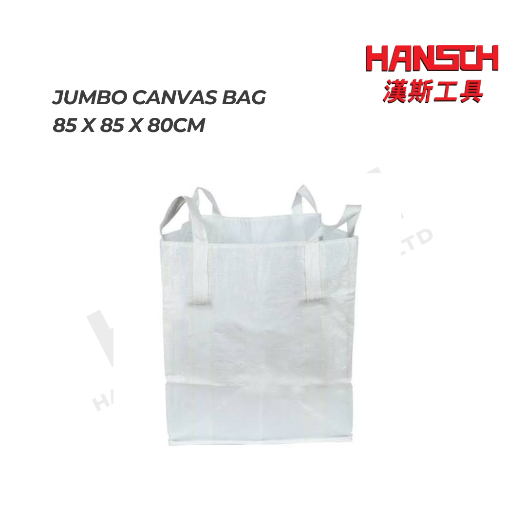 White Jumbo Bulk Bag for Construction Material Packing 1000kg Capacity 工业帆布吨袋