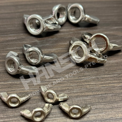 Wing Nut / Butterfly Nut – Stainless Steel Hand Tightening Threaded Fastener (Various Sizes) 蝴蝶螺母（多种尺寸可选）