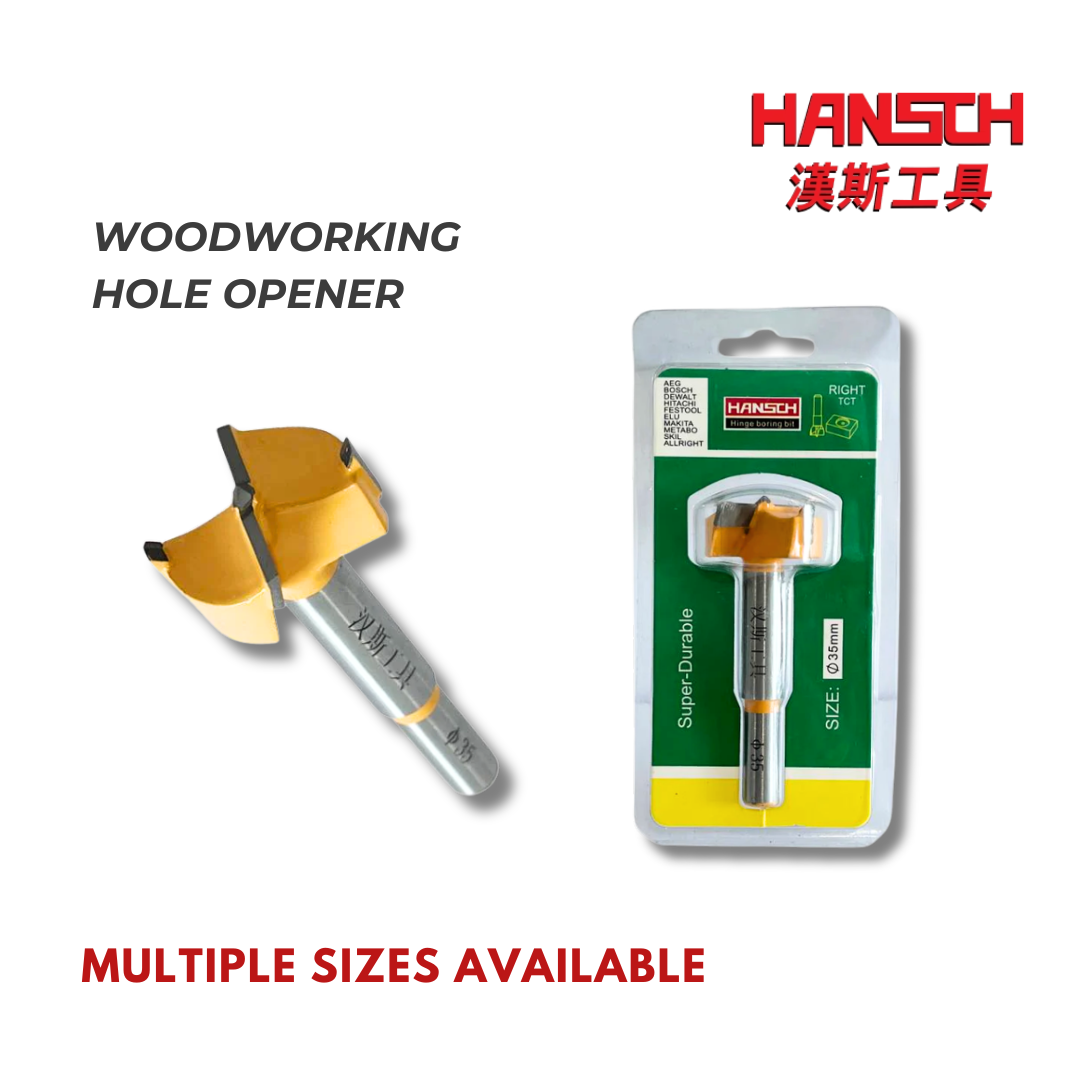 Hansch Woodworking Hole Opener 15mm-100mm Drill Bits 汉斯木工开孔器