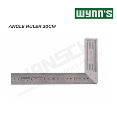 Wynn's  Stainless Steel Measuring Ruler (W0261A) 200mm Zinc Alloy Steel Square 锌合金钢角尺