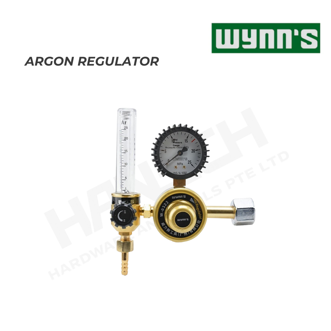 Wynn's Argon Welding Gas Pressure Regulator Gauge Meter – Heavy-Duty Pressure Reducer W0323 氩气减压表