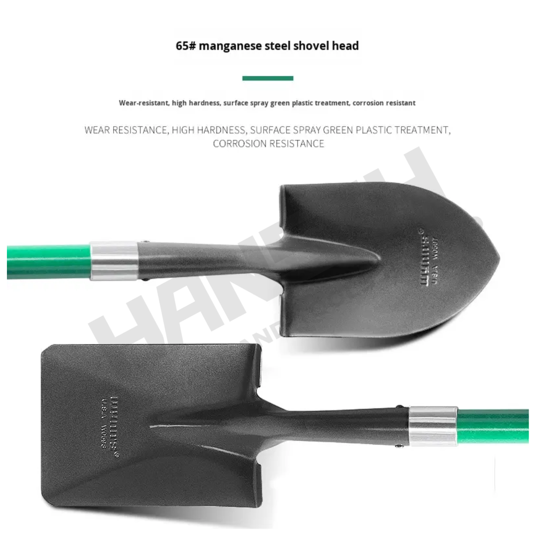 Wynn's D-Handle Fibre Shovel Square Shovel (W0598) Pointed Shovel (W0597) D型纤维柄铲