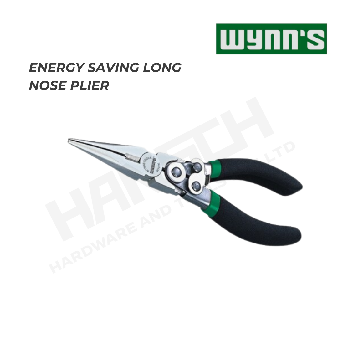 Wynn's Energy Saving Long Nose Pliers (W107K) 8 inch 省力尖咀钳