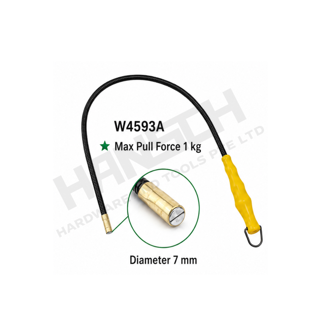 Wynn's Strong Magnet Retrieval Rod (W4593A) 1kg Flexible Magnetic Pick-Up Tool 可弯式强磁吸棒