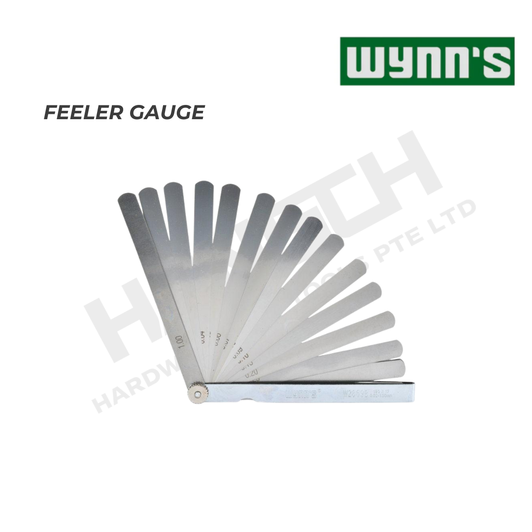 Wynn's Feeler Gauge  (W2869B 17-Blade) Clearance Measuring Tool 塞尺 间隙测量工具