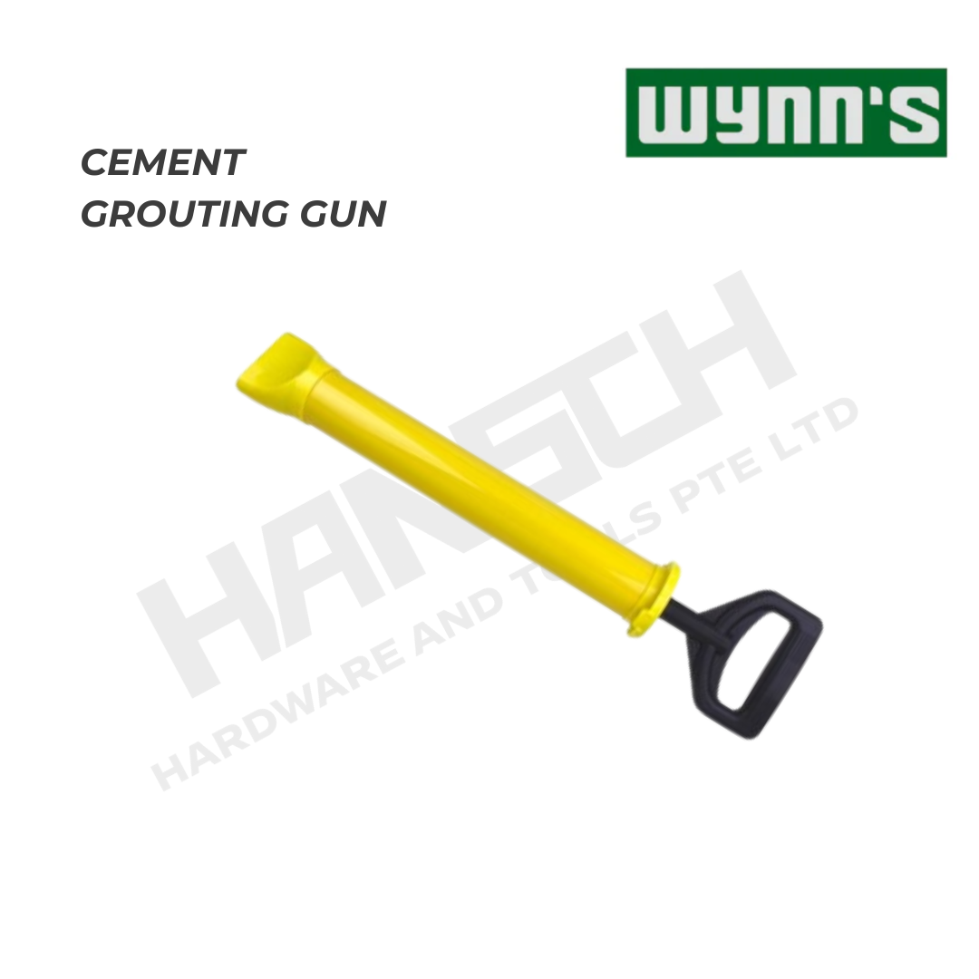 Wynn's Manual Cement Grouting Gun  (W2522A) Flat Mouth Nozzle 平口水泥填缝枪