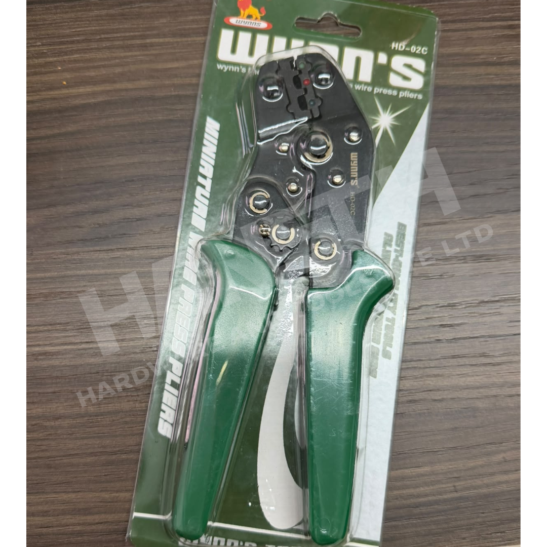 Wynn’s HD-02C Ratchet Crimping Plier Tool Wire Crimping Pliers 迷你型压线钳