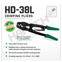 Wynn's HD-38L Heavy Duty Crimping Pliers for Cable Terminal Lug Crimping (38L压线钳)