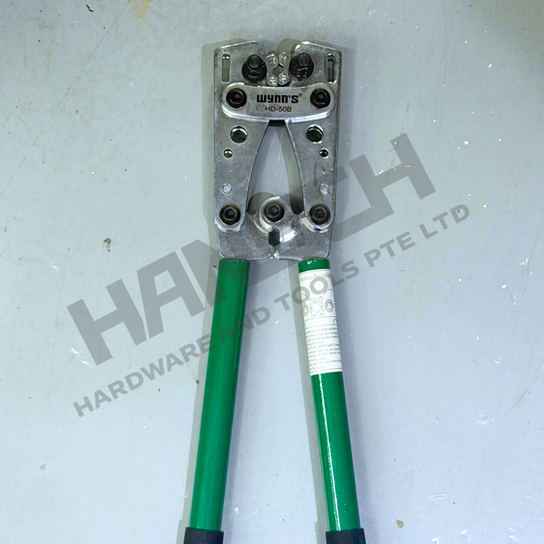 Wynn's HD-50B Heavy-Duty Large Y.O Terminal Crimping Pliers for Cable Lugs 大型Y.O端子压接钳