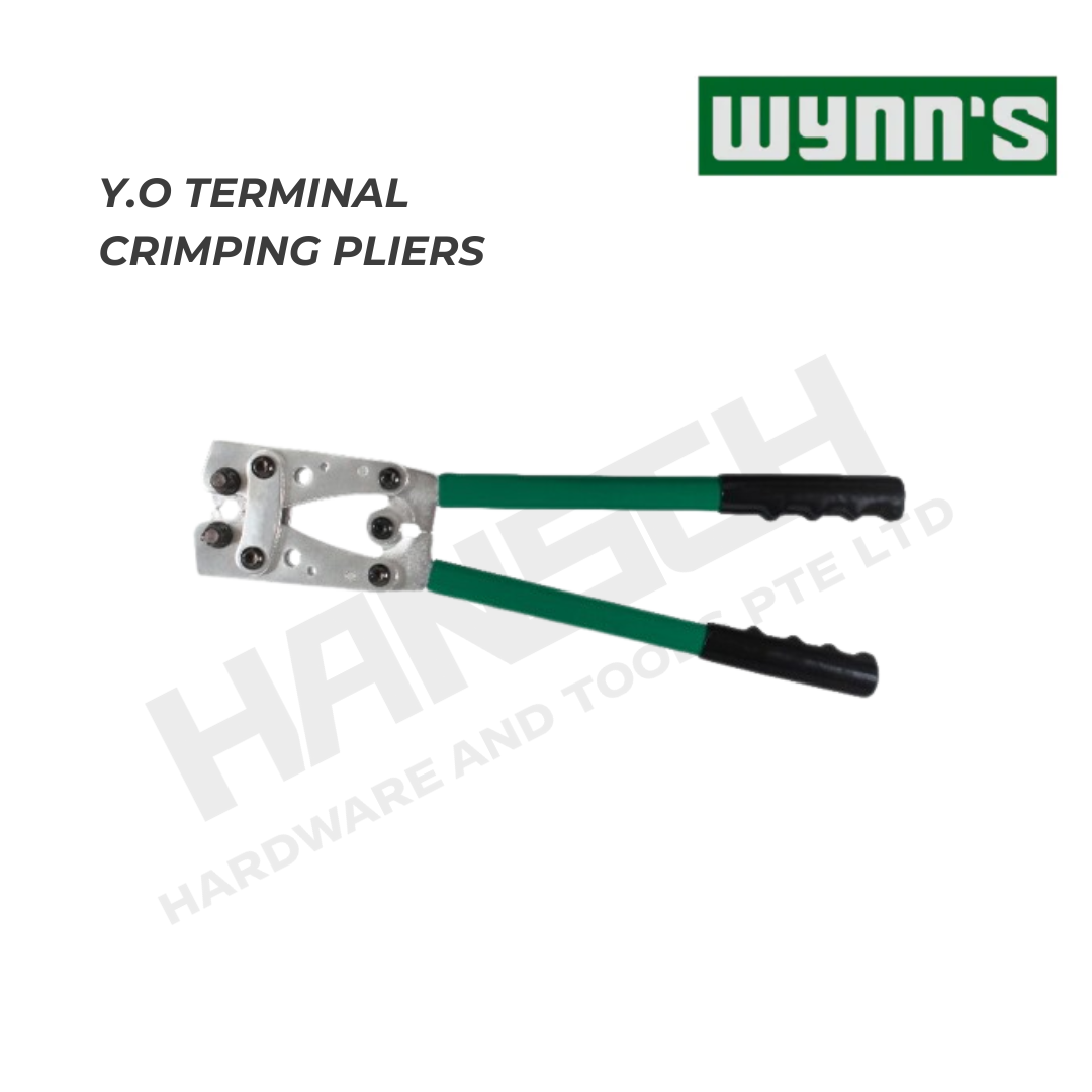 Wynn's HD-50B Heavy-Duty Large Y.O Terminal Crimping Pliers for Cable Lugs 大型Y.O端子压接钳