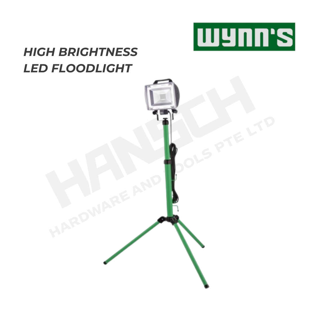 Wynn's High Brightness LED Floodlight with Adjustable Tripod Stand 12W W4612 Industrial Lighting Lamp (高亮度泛光灯LED)