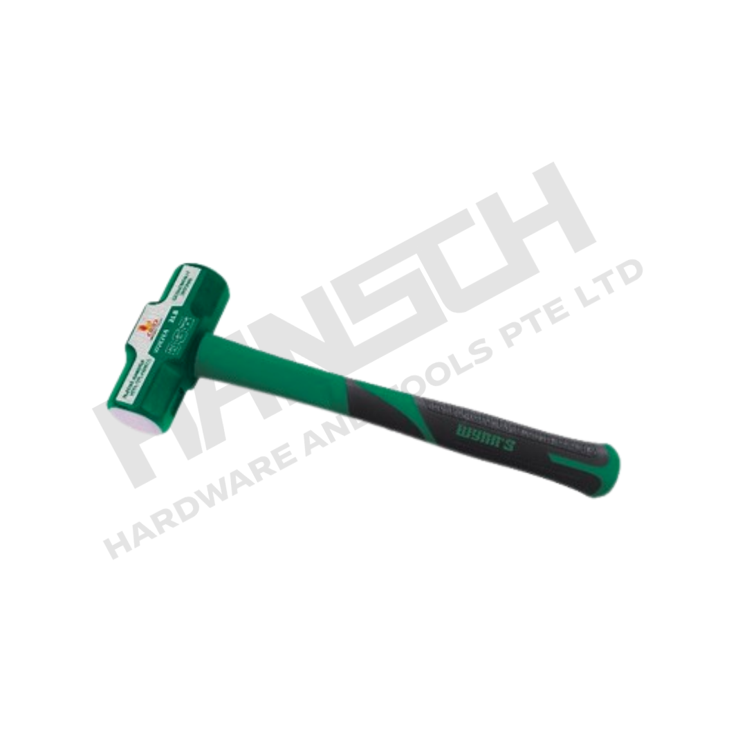 Wynn's Fiber Handle Octagonal Sledge Hammer with TPR Anti-Slip Grip 八角锤纤维柄