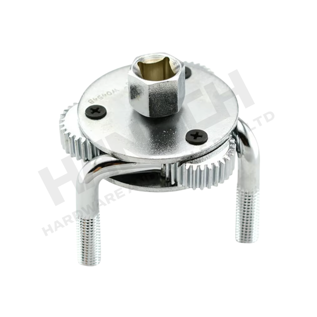 Wynn's  2-Way Oil Filter Wrench 3-Jaw Adjustable (W0454B) Oil Filter Removal Tool for Automotive Maintenance and Repair (两用滤清器扳手 - 圆角)