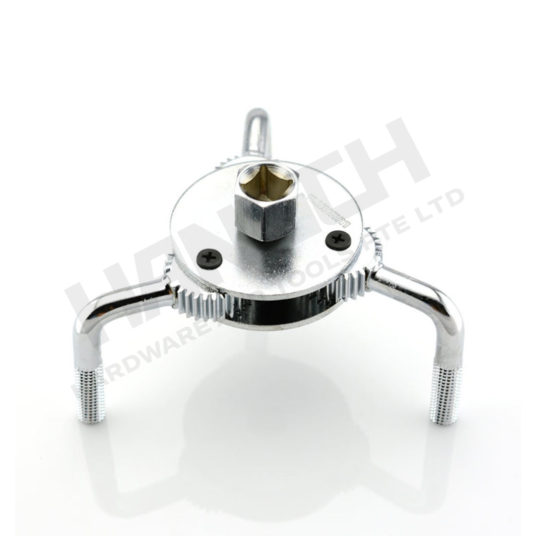 Wynn's  2-Way Oil Filter Wrench 3-Jaw Adjustable (W0454B) Oil Filter Removal Tool for Automotive Maintenance and Repair (两用滤清器扳手 - 圆角)
