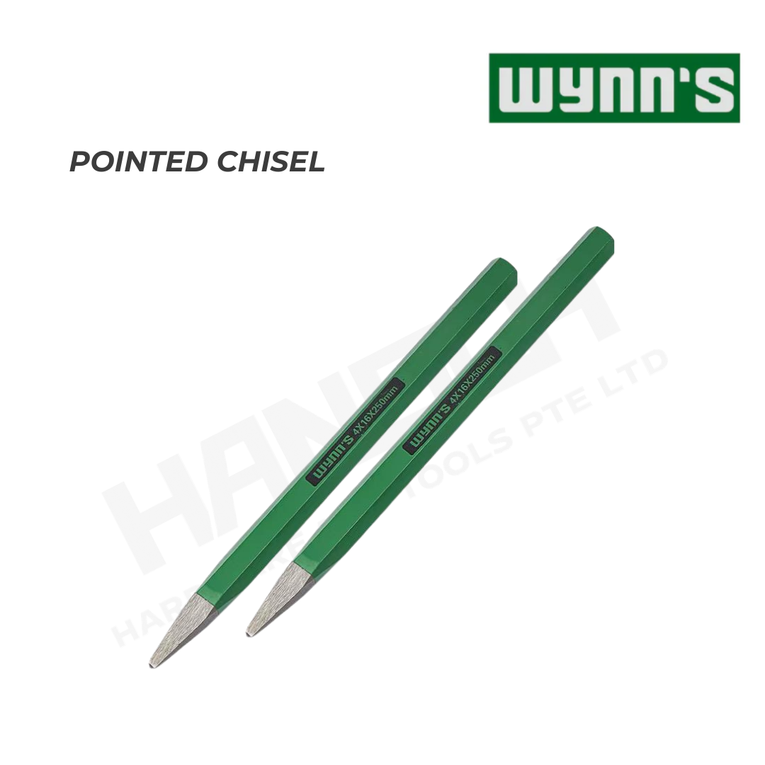 Wynn's Pointed Chisel Precision Forged Chisel for Metalworking, Mold Making, Machining & Maintenance (尖凿)
