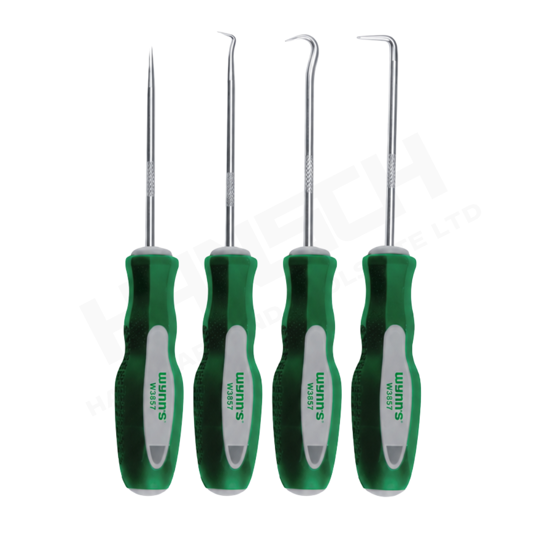 Wynn's Stainless Steel Oil Seal Car Auto Vehicle Oil Seal Screwdrivers 4-piece Set 不锈钢油封起子4件套