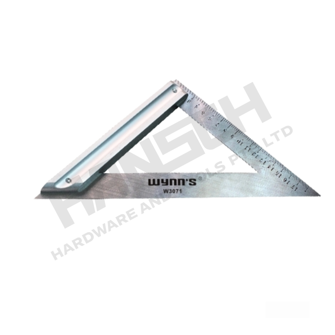 Wynn's Stainless Steel Triangle Ruler 180mm (W3071) Precision Measuring & Marking Tool 不锈钢三角尺