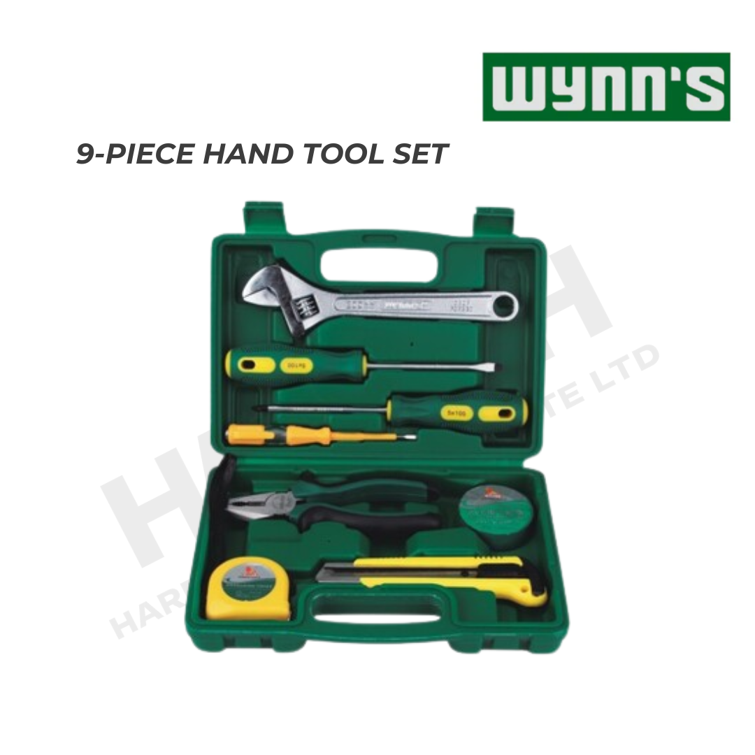 Wynn’s W009 9-Piece Homeowner Hand Tool Set 家庭工具组套9 件套