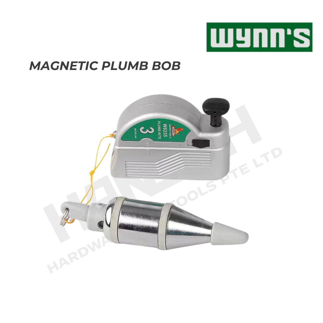 Wynn's W0235 Magnetic Plumb Bob for Vertical Alignment & Construction Measuring 吊线坠