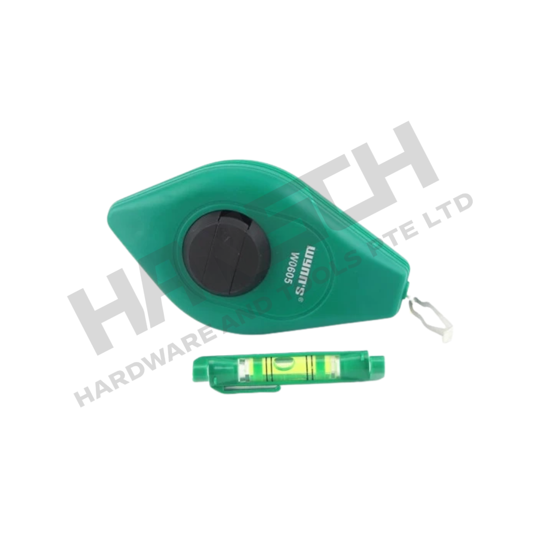 Wynn’s  Chalk Line Set (W0605) Chalk Powder and Line Level 3件套高档粉线盒 墨斗弹线器 建筑施工划线工具