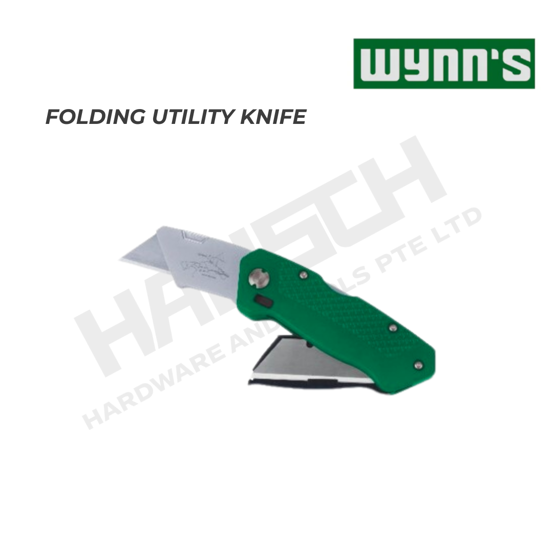 Wynn's W06500 Heavy-Duty Folding Utility Knife Cutter Tool 折叠式美工刀