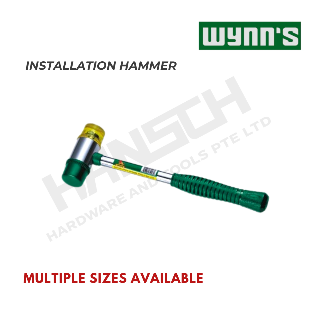 Wynn's Professional Steel Handle Installation Hammer W108 钢管柄安装锤