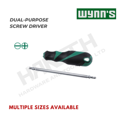Wynn's Dual-Purpose Magnetic Screwdriver Slotted & Phillips Magnetic Head 两用螺丝批(强磁)